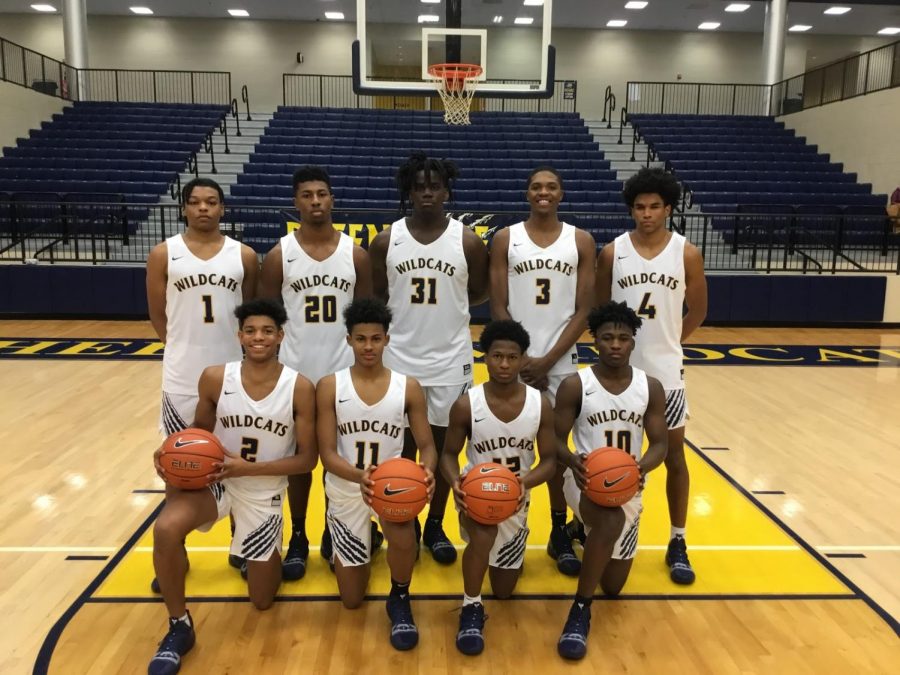 The 2018-2019 Varsity Boys Basketball Team