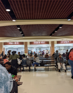 Wheeler High School lunchroom