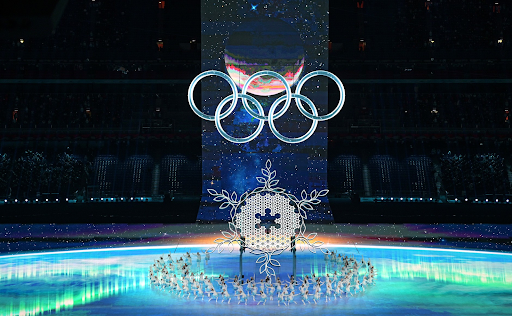 A glimpse into the opening ceremony of the 2022 Winter Olympics.
