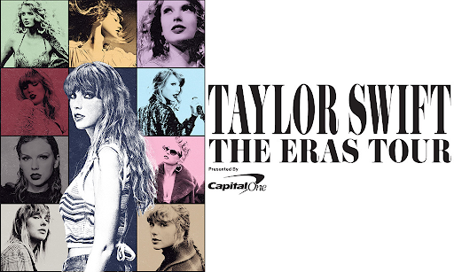 Poster for Taylor Swifts upcoming Eras Tour